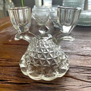 Rare Wexford Double Candlestick Light Holder